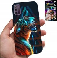ETUI DO MOTOROLA MOTO G10 POWER - TYGRYS MĘSKIE WZORY NA OBUDOWĘ, CASE