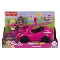 Fisher-Price. HJN53 Little People. Kabriolet Barbie i zestaw figurek