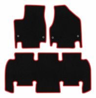 Dywaniki welurowe CARLUX-RED do Chrysler Pacifica RU 2016-