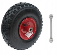 KOŁO KÓŁKO DO TACZKI WÓZKA 300-4 300x4 3.00-4 4PR Z DĘTKĄ POMPOWANE