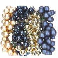 BOMBKI SZKLANE DO STROIKÓW NA DRUCIKU CHOINKOWE BOMBKA 1,5cm 144szt