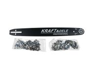 2X KRAFT&DELE PROWADNICA + ŁAŃCUCHY DO PIŁY 18" / 45CM / 1,5MM KD10153