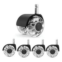 5x KÓŁKA DO FOTELA Obrotowego Krzesła Kauczukowe Gumowe Silikonowe 11mm 5sz