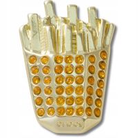Przypinka Crocs Jibbitz Pin Do Butów Gold French Fries