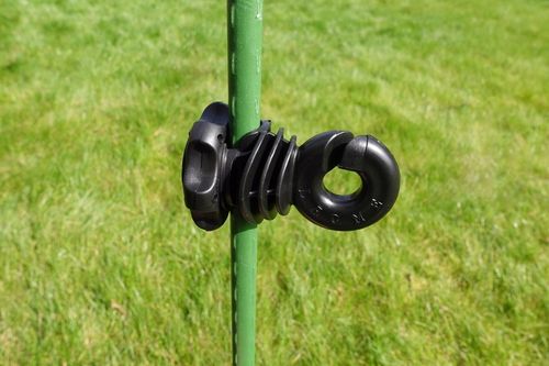 25x Izolator Okrągły Z Nakrętką Do Drutu Linki Na Słupki Izolatory Pastuch na Arena.pl