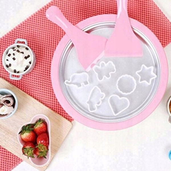 Maszyna Do Lodów Tajskich 6 Foremek 2 Szpachelki Pomysł na Prezent zdjęcie 4