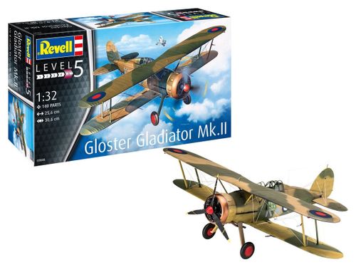 Model plastikowy Gloster Gladiator MK.II na Arena.pl