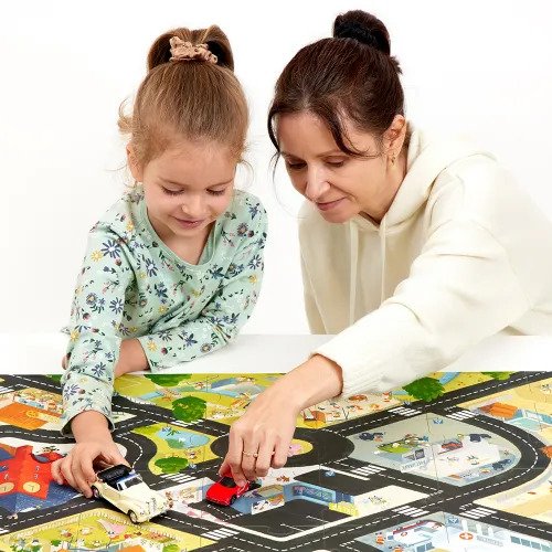 Duuuże puzzle 35 elementów. Droga dla pojazdów na Arena.pl