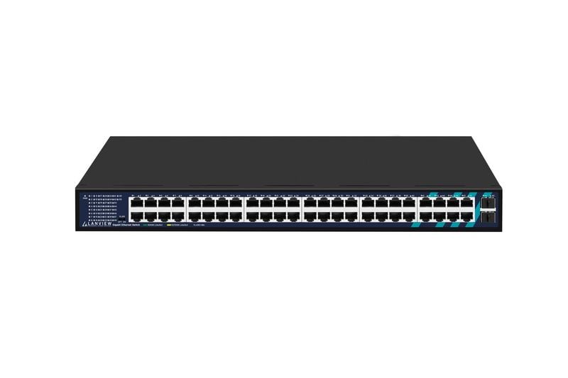 Lanview Unmanaged 48-Port RJ45 With 2 zdjęcie 1