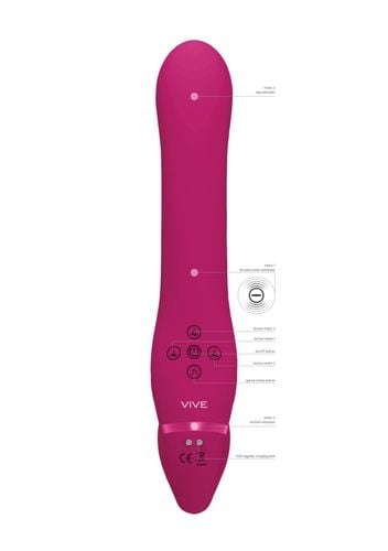 Ai - Dual Vibrating & Air Wave Tickler Strapless Strapon na Arena.pl