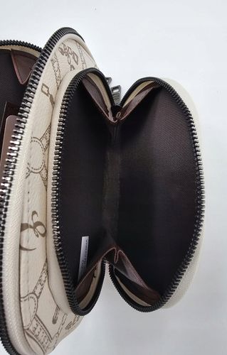 Eslee - torebka listonoszka skóra ekologiczna nadruk czarny E8882C na Arena.pl