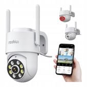 Kamera Zewnętrzna Obrotowa Wifi 1080P 2Mp 5X Zoom 2.4G Audio Aplikacja Ip66