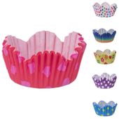 80x Foremki Papilotki Papierowe na Muffinki Babeczki do Pieczenia 7 cm