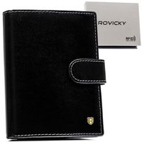portfel męski skórzany n104l-rvt black