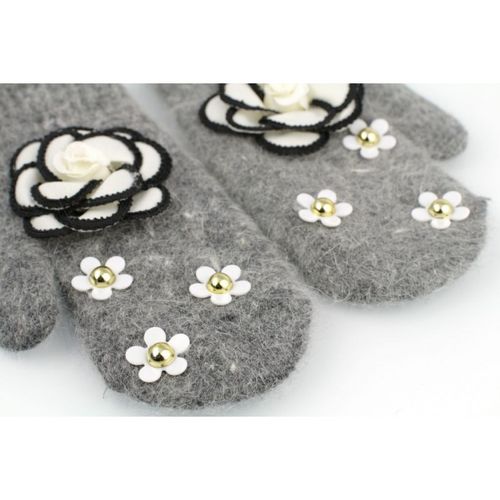 rękawiczki cute rek110 grafitowe na Arena.pl