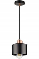 LAMPA WISZĄCA Regulowana LOFT Żyrandol Plafon LED E27 Sufitowa KATE Metal