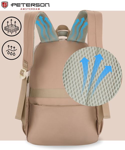 plecak ptn 8610-1341 beige zdjęcie 5