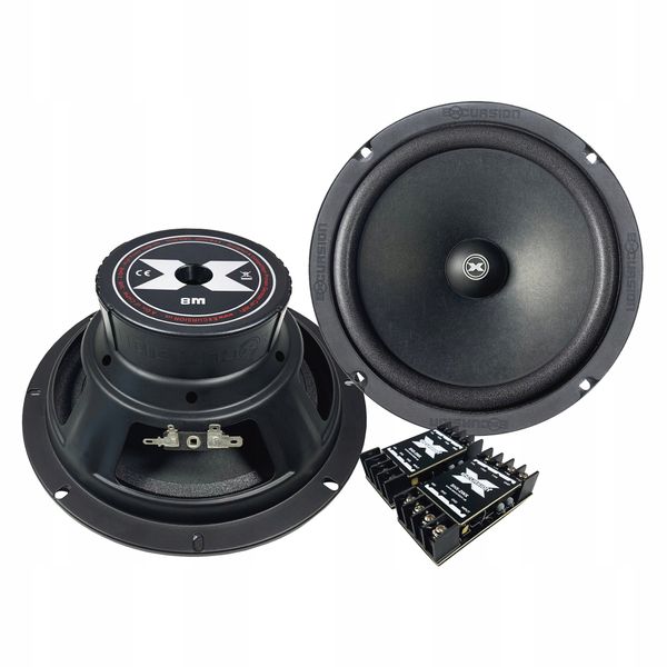 Głośniki Excursion 20cm 300W 2 drożne zwrotnice zdjęcie 1