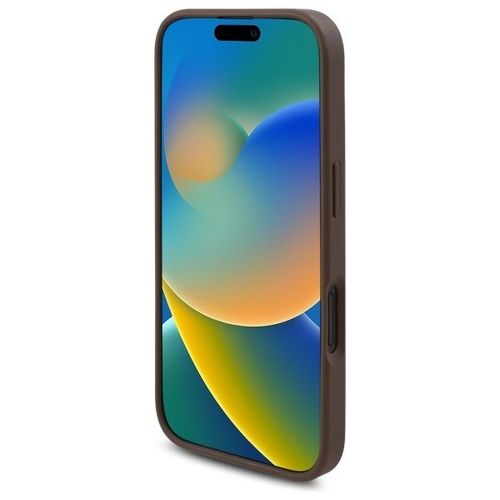 Guess GUHMP16SP4ROPEMCW iPhone 16 6.1" brązowy/brown hardcase 4G Flowers na Arena.pl