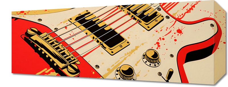 Obraz 50x20cm Przed Graniem zdjęcie 1