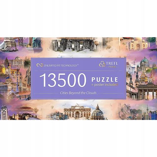 puzzle 13500 uft cities beyond the clouds 81030 na Arena.pl