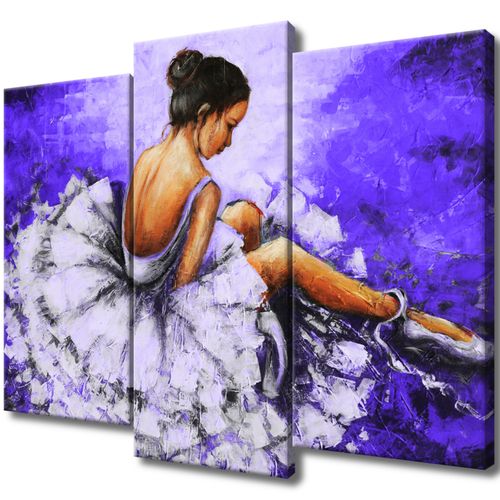 Obraz Płótno 90X70 Balet W Granacie na Arena.pl