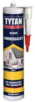 silikon uniwersalny tytan 280ml brązowy - sil u ti br