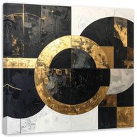 Obraz do salonu kuchni biura, Abstrakcja tekstura koła 50x50