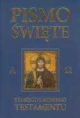 Pismo Święte Starego i Nowego Testamentu, granatowe