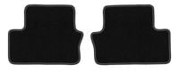 Dywaniki welurowe tylne Honda Insight II 2009-2014 hatchback czarne