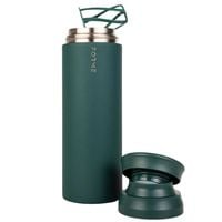 Shaker do Odżywek Białka Szejker Szczelny Siłownia Stalowy Zielony 700ml