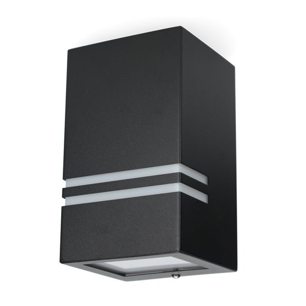 Lampa ścienna do ogrodu MICASA1 czarna zdjęcie 1