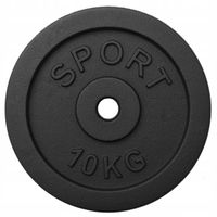 Talerz żeliwny 10kg obciążenie żeliwne krążek 28mm