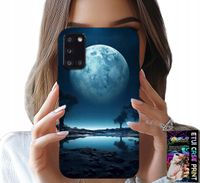 ETUI DO SAMSUNG GALAXY A31 - PEŁNIA KSIĘŻYCA KSIĘŻYC FUTERAŁ + FOLIA