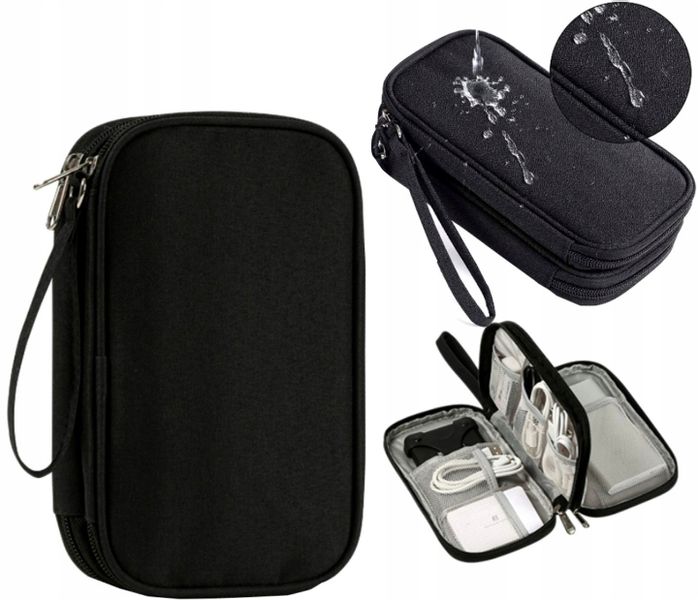 Organizer Na Ładowarki Kable Usb Etui Podróżne zdjęcie 3