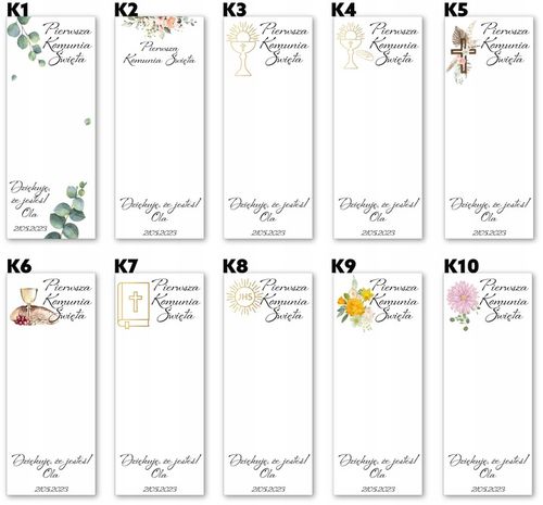 Podziękowania dla Gości na Uroczystość Komunii Świętej – na Arena.pl