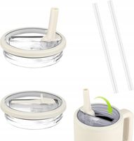 Praktyczne Akcesoria Kubka Stanley Pokrywki Zatyczki Słomki Zestaw 2