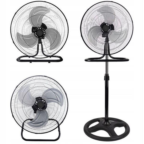 WIATRAK WENTYLATOR STOJĄCY PODŁOGOWY ŚCIENNY CICHY MOCNY PRZEMYSŁOWY zdjęcie 4