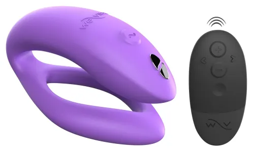 we-vibe sync o bright purple - urządzenie intymne dla par, sterowane na Arena.pl