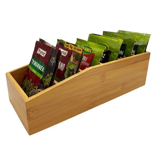 organizer bambusowy na przyprawy w torebkach 3807 na Arena.pl