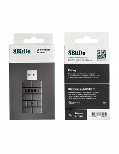 Adapter 8BITDO Wireless 2 Czarny na Arena.pl