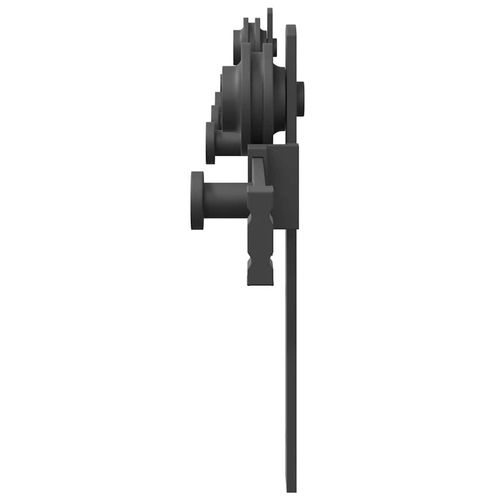 System do montażu drzwi przesuwnych, 152 cm, stal, czarny na Arena.pl