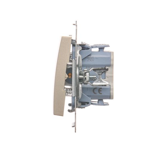 Simon54 Przycisk pojedynczy zwierny bez piktogramu DP1.01/44 złoty na Arena.pl