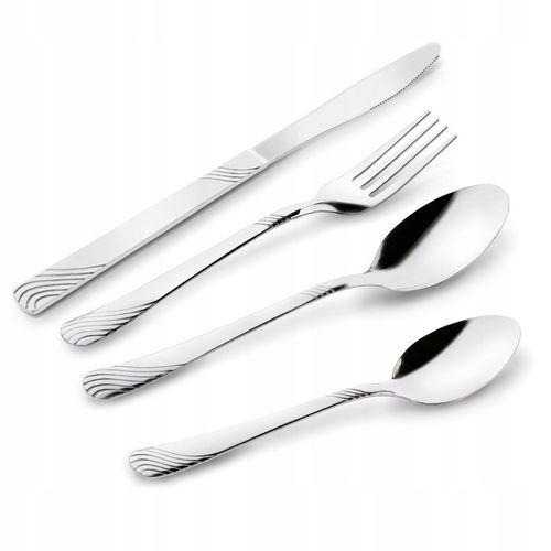 TADAR ERIE II SZTUĆCE KOMPLET 24 EL PUDEŁKO DLA 6 OSÓB POŁYSK na Arena.pl