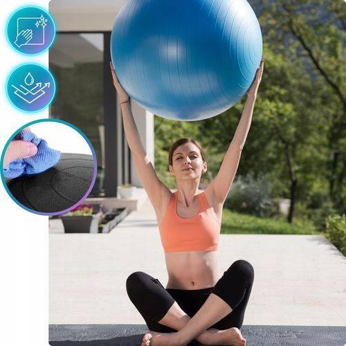 WYSOKIEJ JAKOŚCI PIŁKA REHABILITACYJNA DO ĆWICZEŃ SIEDZENIA GIMNASTYCZNA 65 na Arena.pl