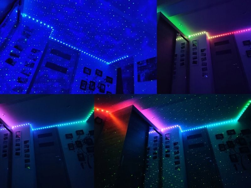 TAŚMA LED 5M RGBIC WS2811 BLUETOOTH EFEKT TĘCZY zdjęcie 12