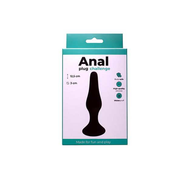 Anal Plug Black Large zdjęcie 2