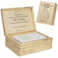 36 Pismo Święte Biblia Pierwsza Komunia na prezent pamiątka GRAWER