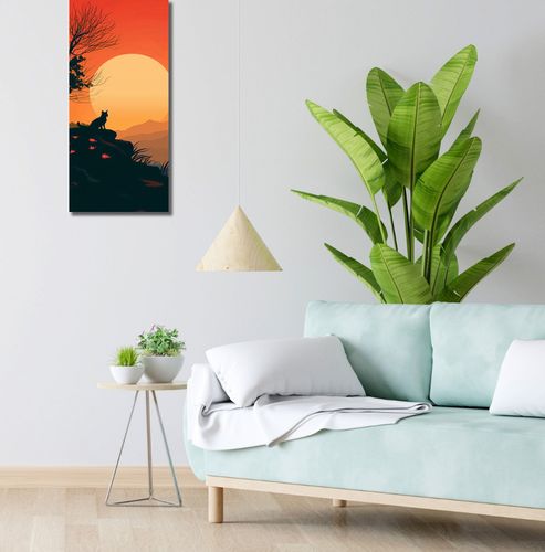 Obraz 30x70cm Kocie Wzgórze na Arena.pl