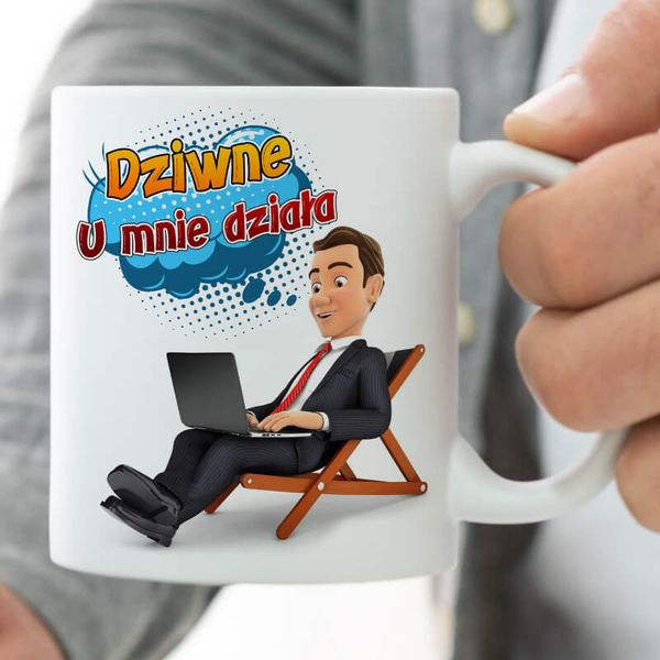 Kubek dla informatyka - Dziwne, u mnie działa zdjęcie 1